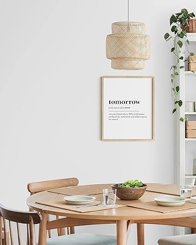 Miniatura 4 de HAUS AND HUES Divertidos pósteres de dormitorio  Decoración de pared con citas para dormitorio universitario, póster motivacional, decoración de