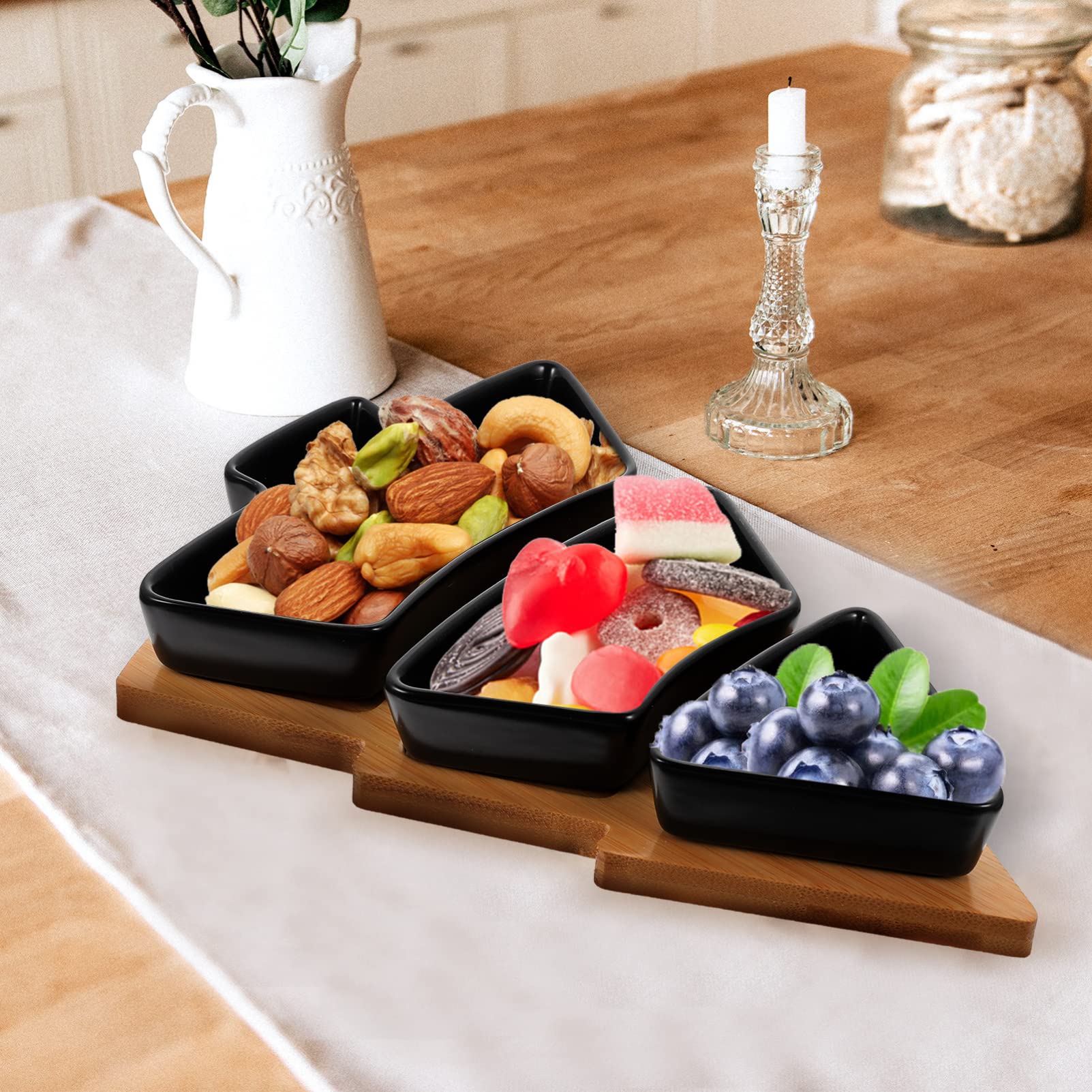 Assiettes à dîner, assiettes divisées, assiette de contrôle de régime, plateaux de service de fête de Noël, assiettes en forme d'arbre de Noël, plateau d'apéritif, plateau de service de fromages, plat