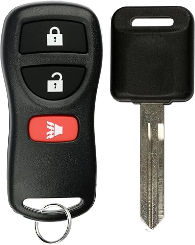 Miniatura 1 de KeylessOption control remoto para apertura de auto sin llave con 1 llave de arranque sin cortar de 46 chips, Negro