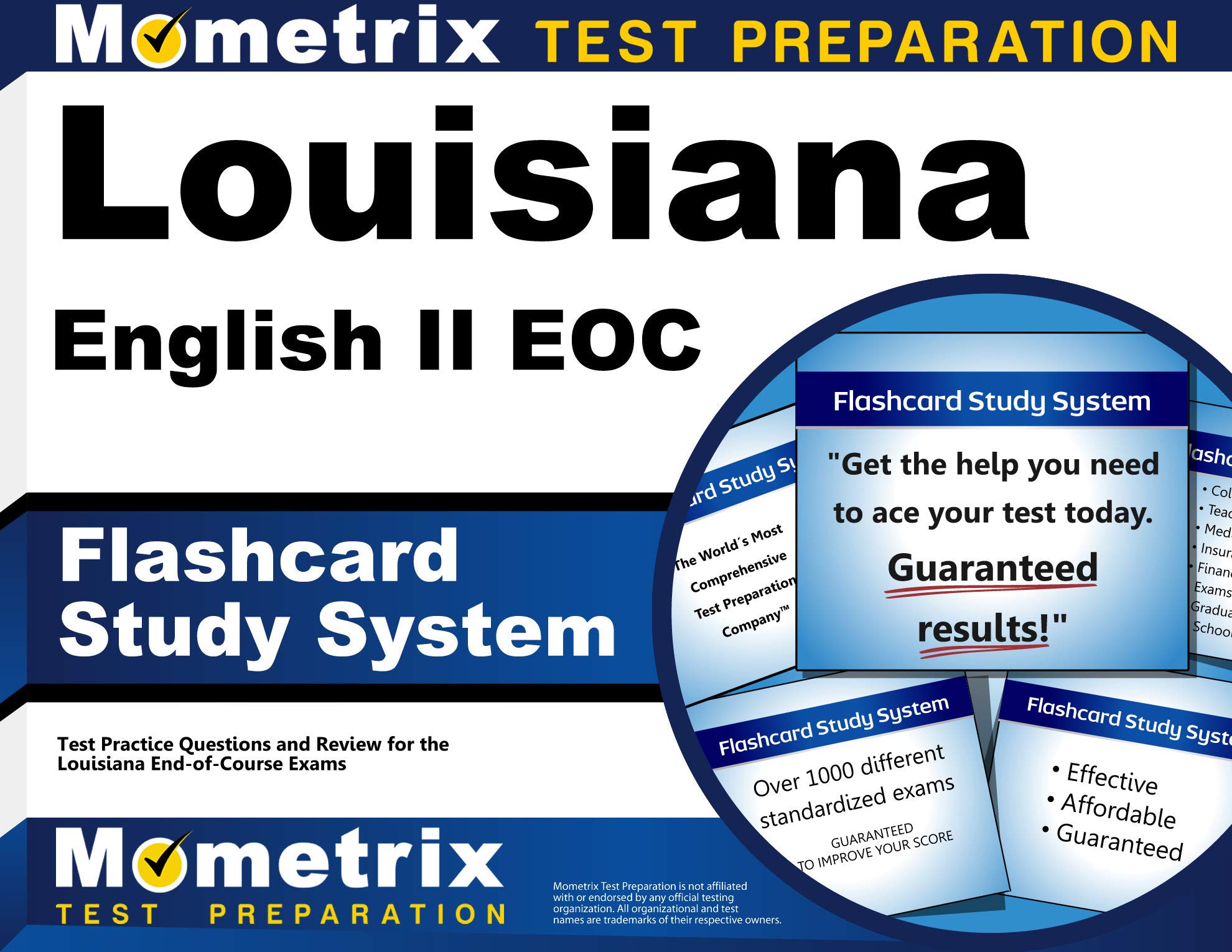 Louisiana English II Eoc Study System: Louisiana Eoc Test Practice Questions and Exam Review for the Louisiana End-of-course Exams
