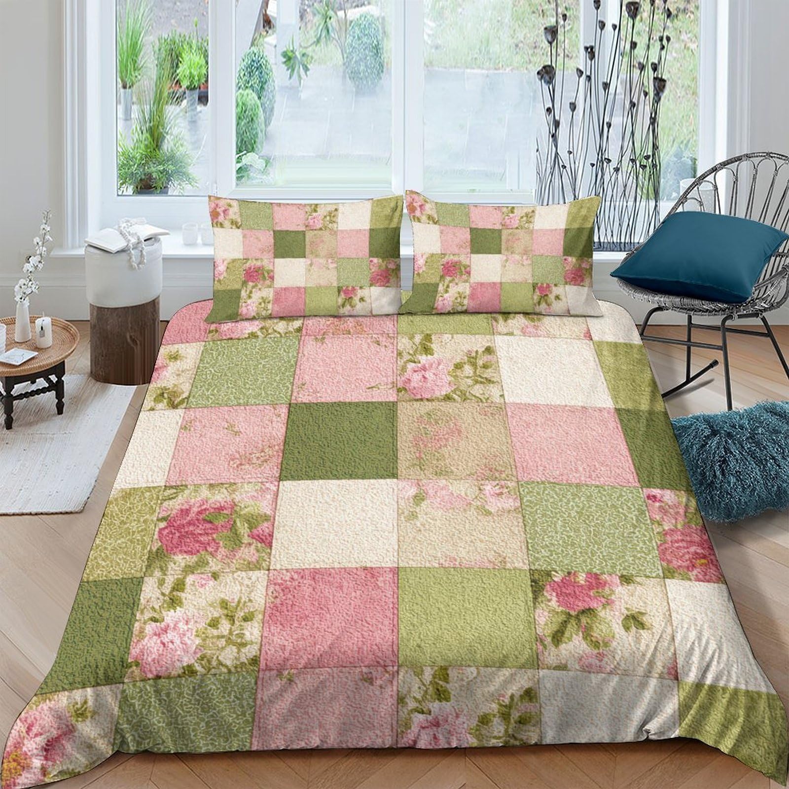 Housse de couette fleurie douce et respirante pour en finir avec les draps rêches et ternes