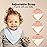 KeaBabies 8-Pack Organic Baby Bandana Bibs for Girls - Super Absorbent Triangle Baby Bibs for Drooling and Teething Infant, 100% Cotton Extra Soft for Newborn, Infant 0-36 Months (Dew)
