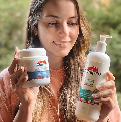 Miniatura 5 de almipro Syndet Skin Cleanser | Gel de baño hidratante sin jabón con aloe vera y avena para piel seca, delicada y sensible | Recomendado por