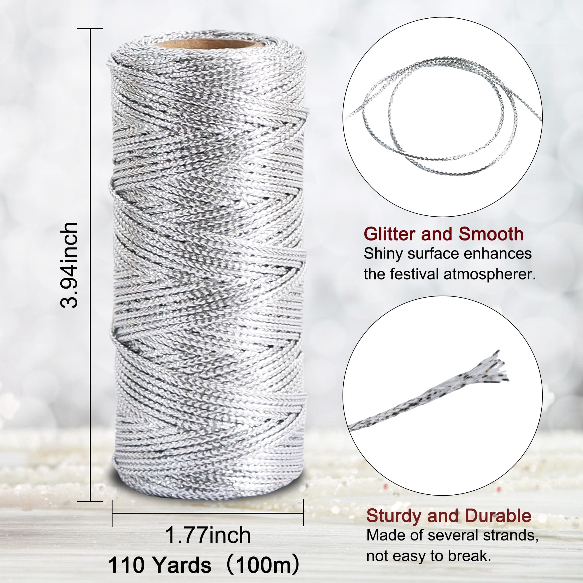 LEHIGH GROUP 46301 LEHIGH GROUP 46301 Neon Orange Multi-Purpose Twine, 260 Ft.