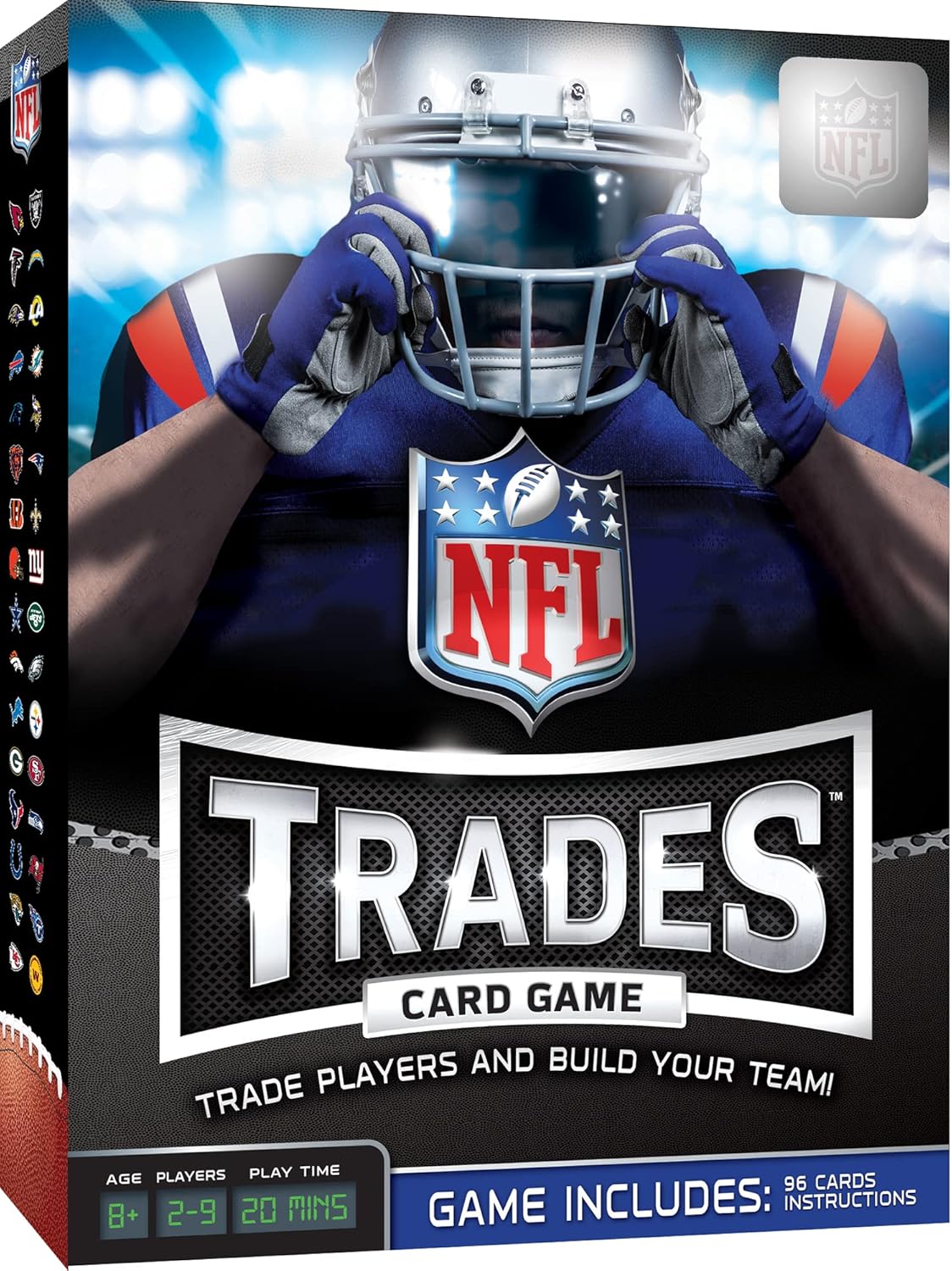 MasterPieces Family Game - NFL Trade$ Card Game - Officially Licensed Game for Kids & Adults : Sports & Outdoors