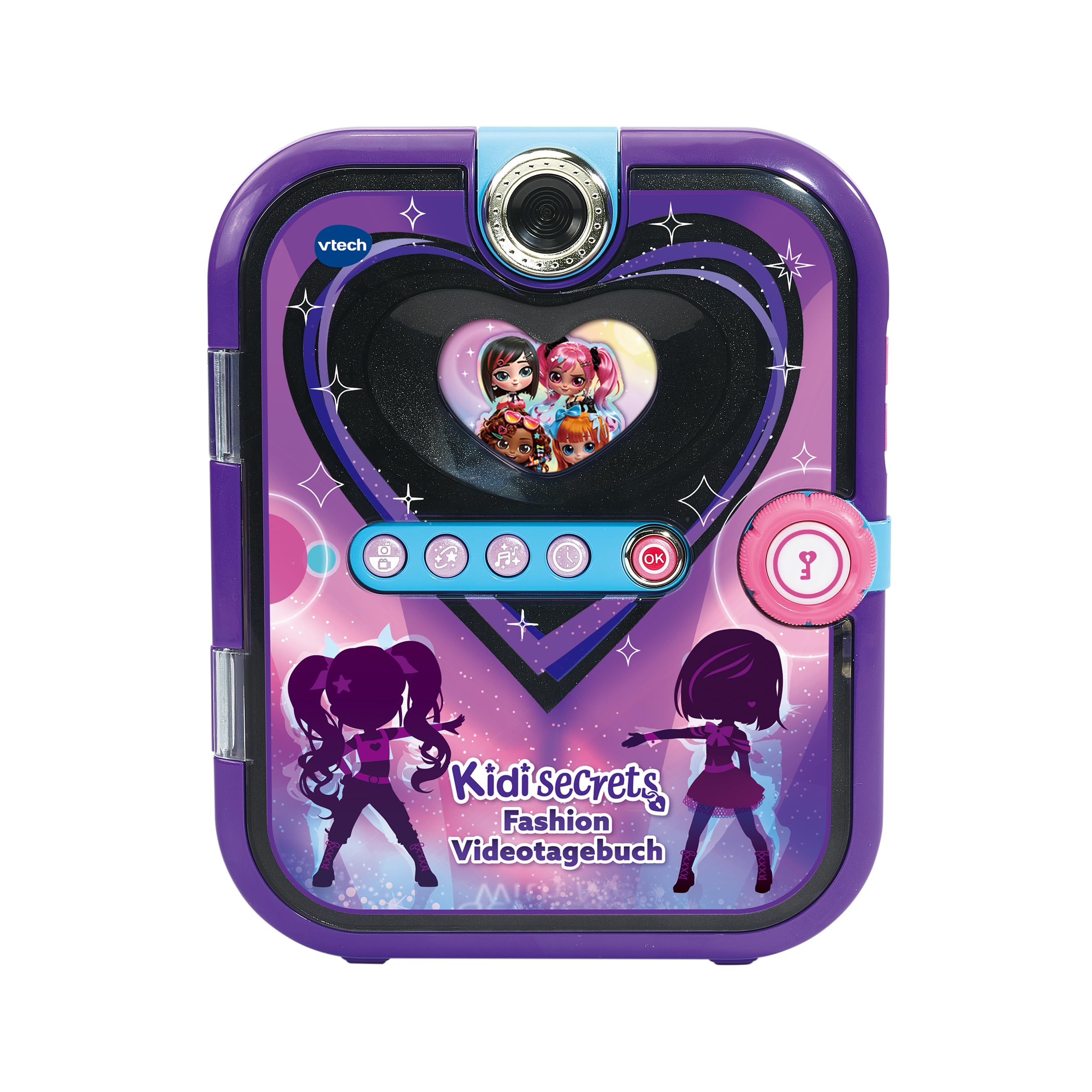 VTech KidiSecrets Fashion - Diario video nero