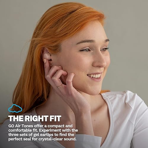Miniatura 5 de JLab Go Air Pop+ Tones Auriculares inalámbricos verdaderos, auriculares intraurales, auriculares Bluetooth, auriculares de reproducción de 35 horas,