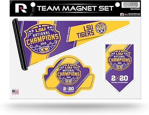 Miniatura 7 de Rico Industries Imán del equipo de fútbol americano de la NCAA Georgia Bulldogs CFP College Football 2023 National Champions Team