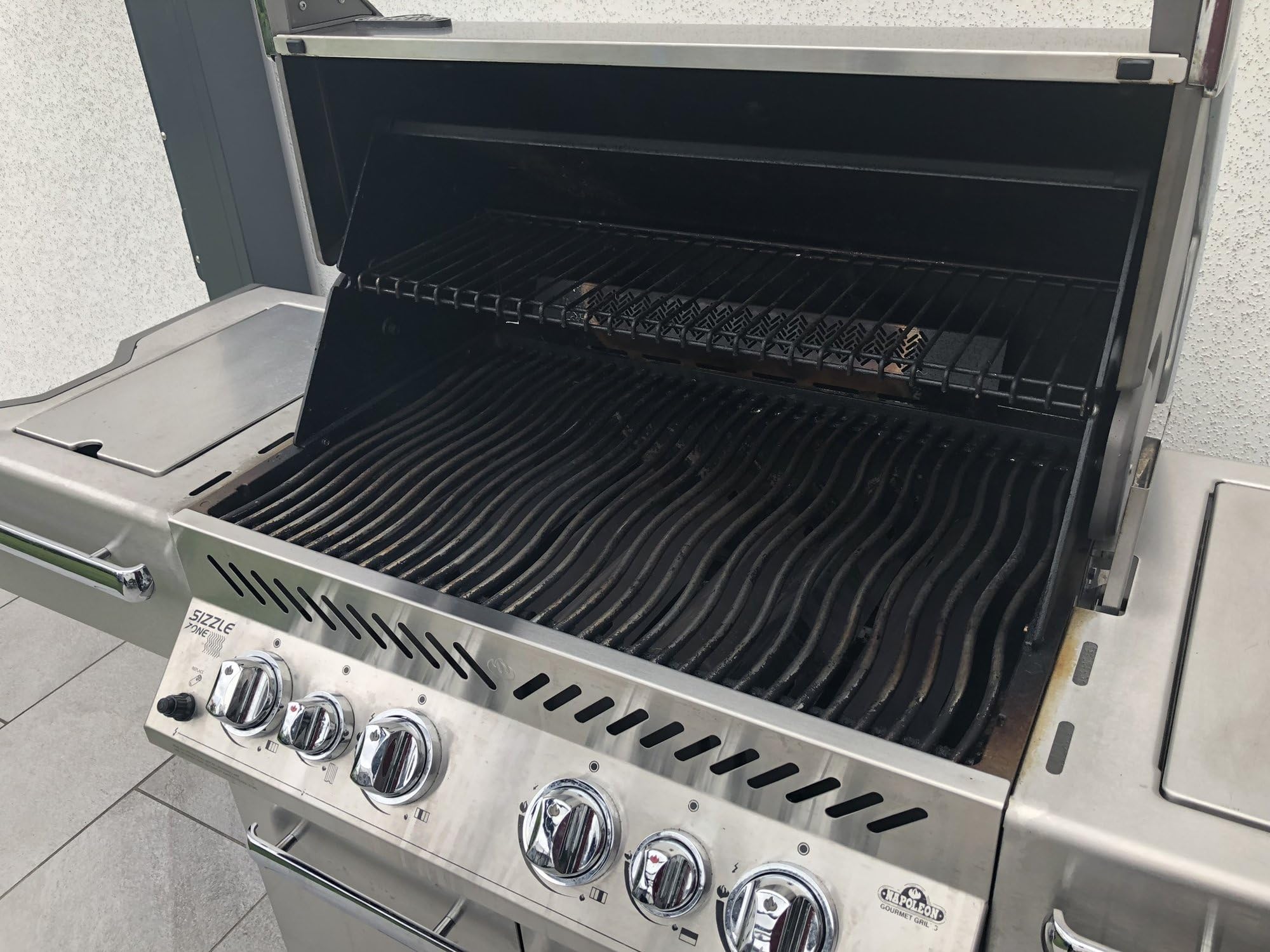 Grill Grates Replacement Parts for Napoleon Prestige PRO 500 Gas Grills, 17 3/4 inch Cast Iron Cooking Grids Set of 2