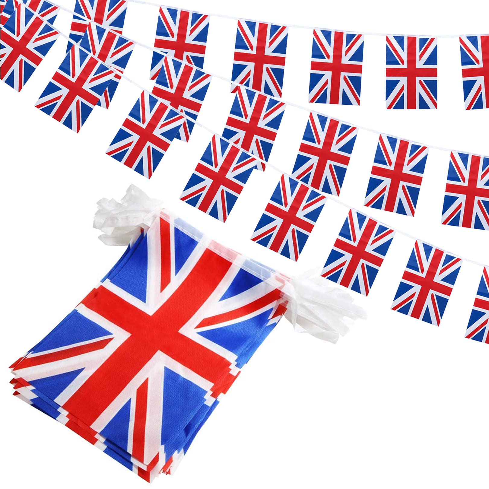 Buy Union Jack Bunting, Platinum Jubilee Decorations, Union Jack s are