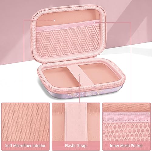 Miniatura 3 de Fintie Estuche de viaje para UCOMX Nano, Iseyyox, LISEN, RTOPS cargador inalámbrico 3 en 1, organizador de estación de carga plegable magnético,