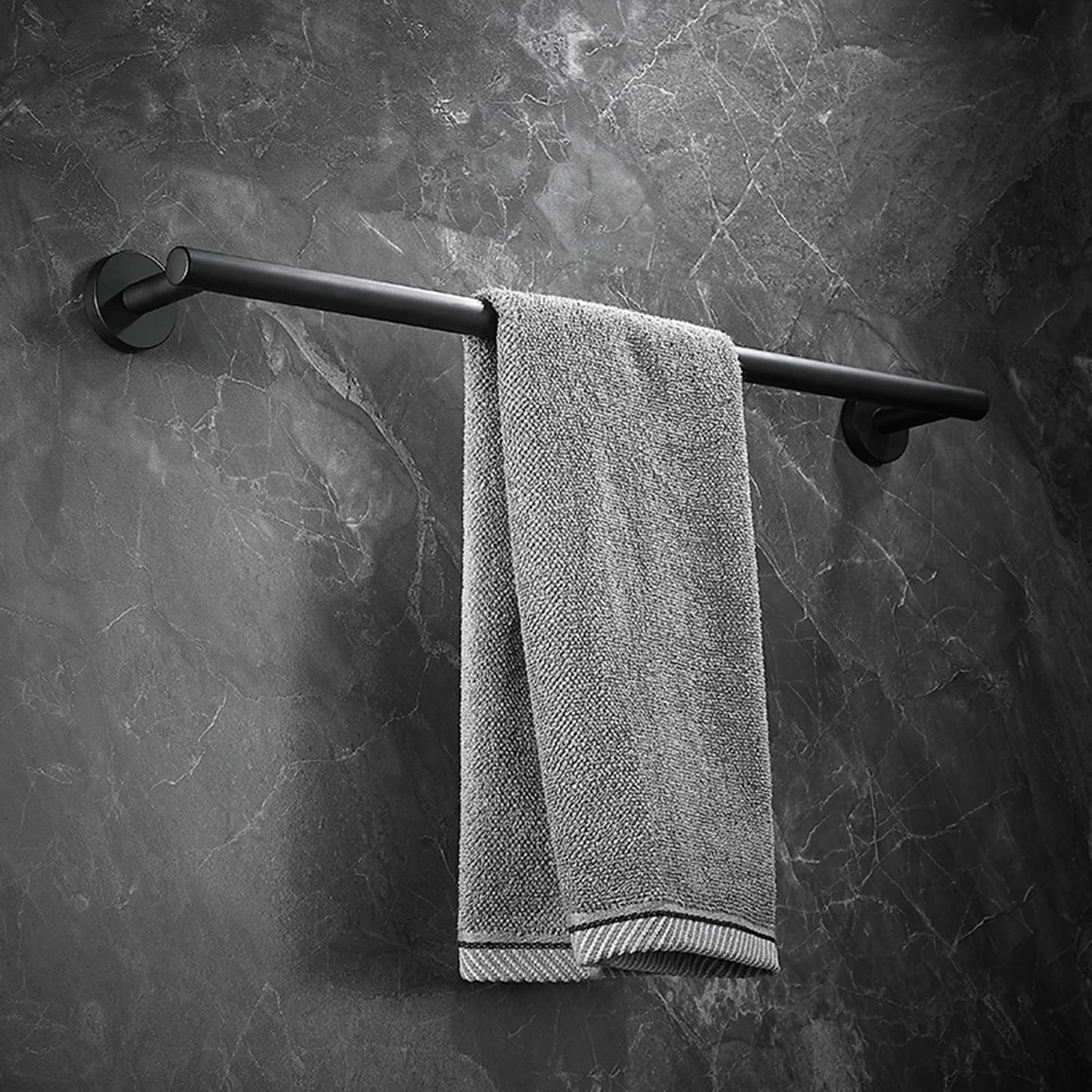 Towel Rail No Drilling Required, Stainless Steel Towel Rail For Gluing For Bathroom And Kitchen Towel Rail Wall Brushed - View #3