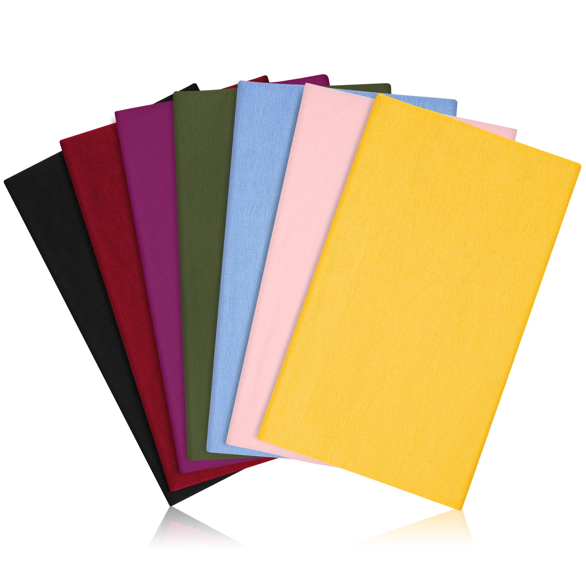 DiyJibb Stirnbänder für Damen, 7 Stück breite Stoff-Haarbänder für Workout, Yoga, Hautpflege und den täglichen Gebrauch, weich und dehnbar