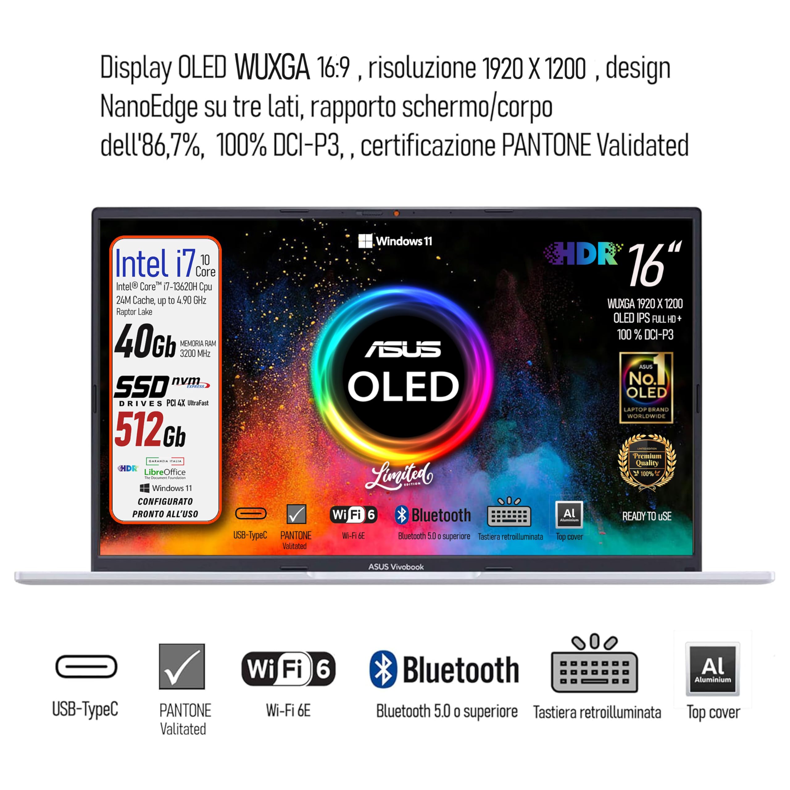 Notebok Vivobook OLED 16