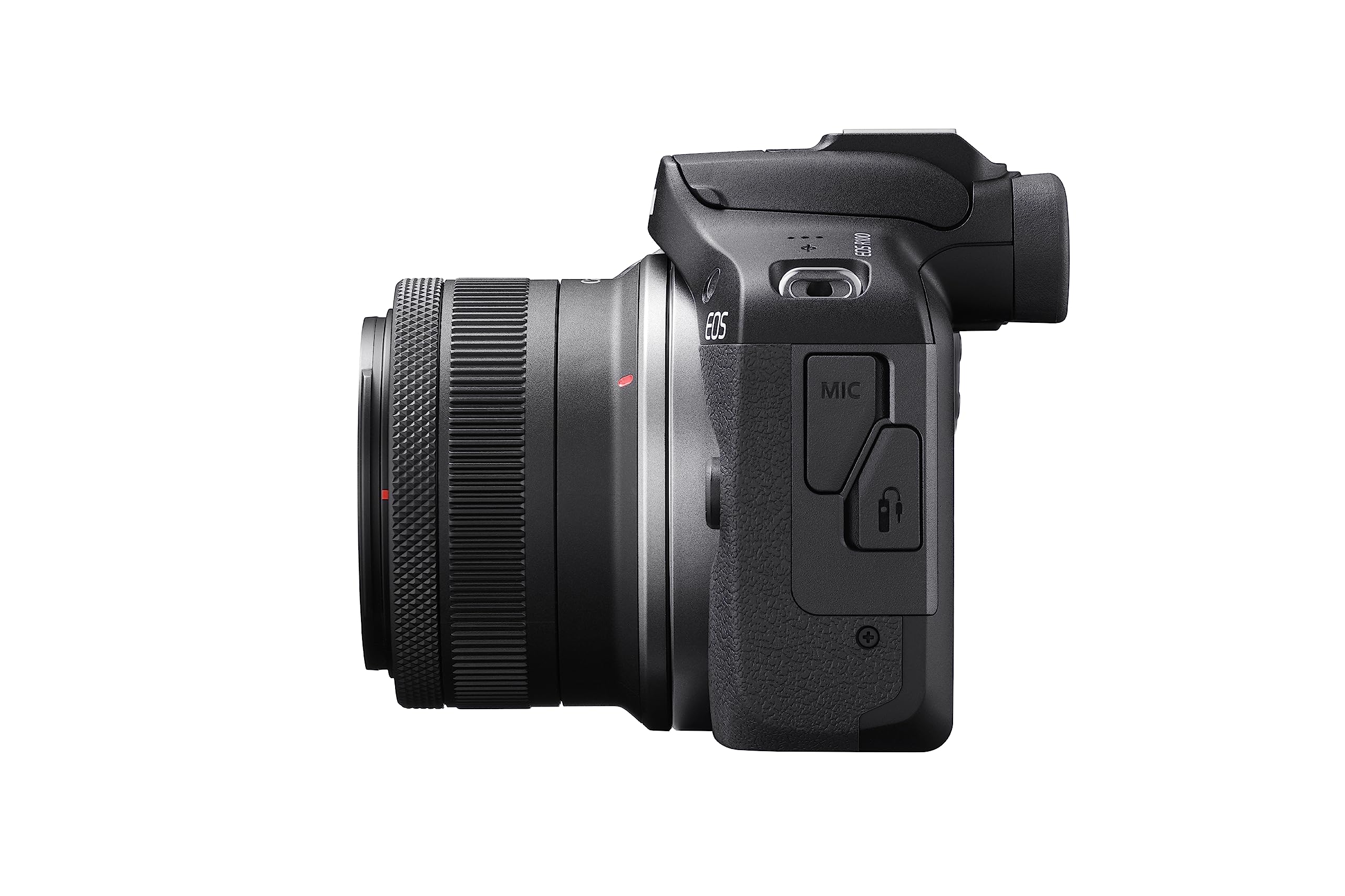 Canon EOS R100 24.1 MP Mirrorless Camera (Black) with RF-S18-45mm f/4.5-6.3 is STM Optical Zoom Lens | 4k Video — Amazon image 3