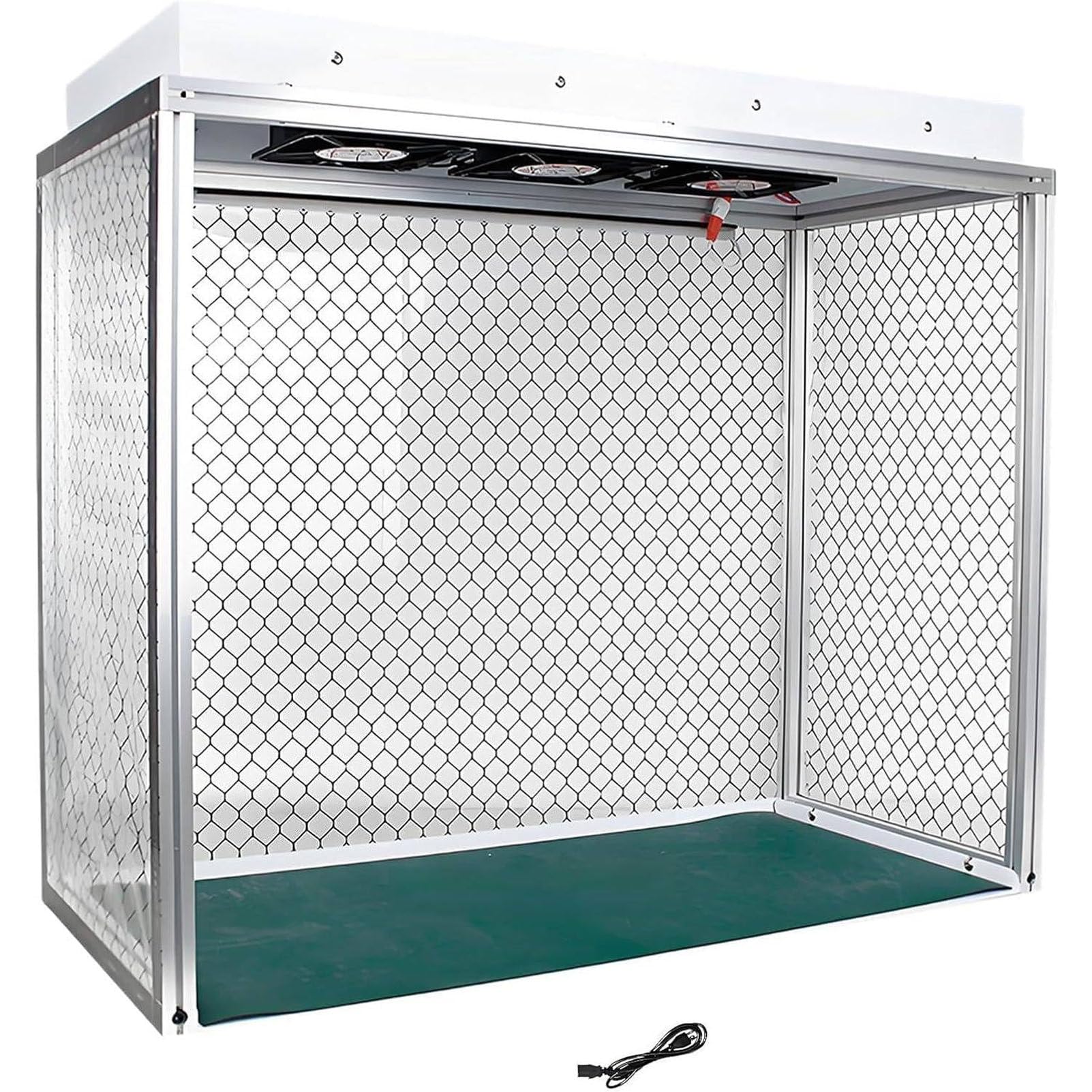 Vertikale Laminar-Flow-Box mit DREI HEPA-Lüftern, antistatisch 110V