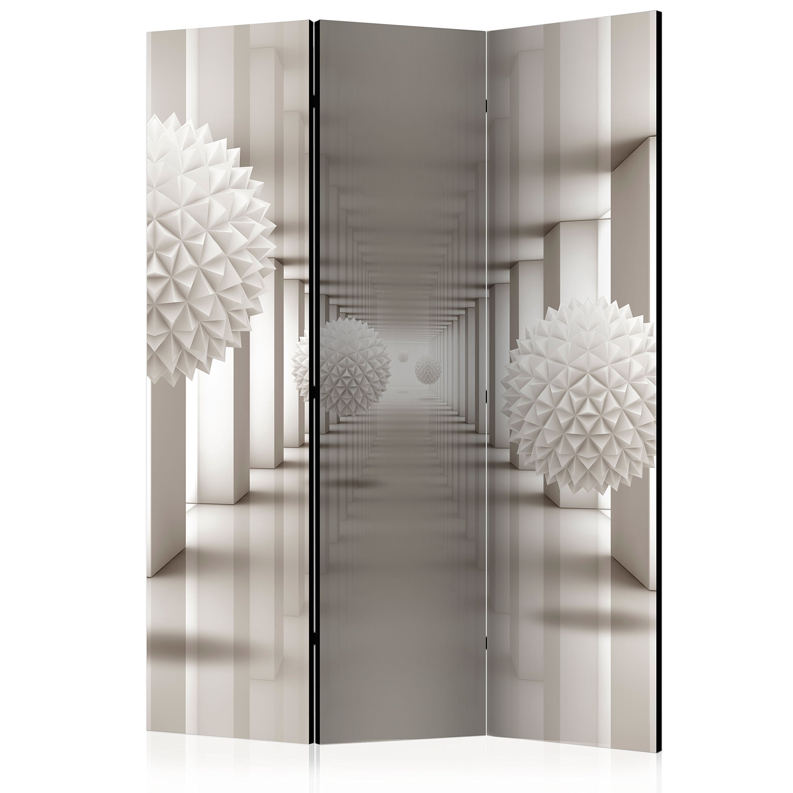 murando - Paravento da Interno 3 Pannelli, Separe Divisorio, 135x172 cm | 3 Pannelli Decorativi, Stampa su Due Lati, Tela in TNT, Pronto all'Uso, Separatore per Casa e Ufficio, Produzione EU