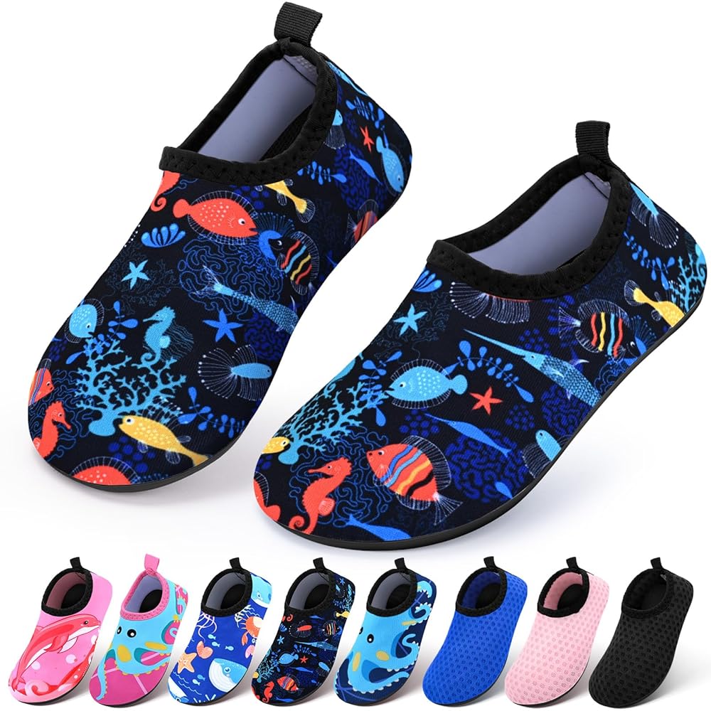 Non-Slip Quick Dry Kids Swim Water Shoes