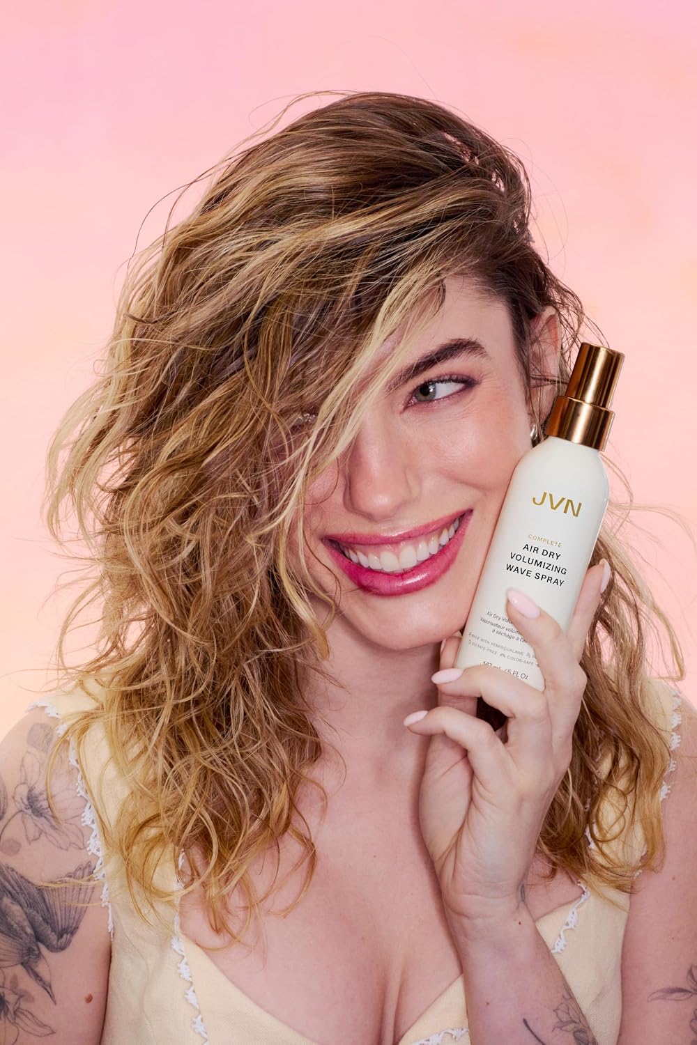 JVN Air Dry Volumizing Wave Spray, 5.5 fl oz (Pack of 1)