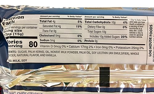 Miniatura 5 de Log House Candiquik - Revestimiento de caramelo, una vainilla, un chocolate con bandejas para microondas, suministros para hornear de Navidad