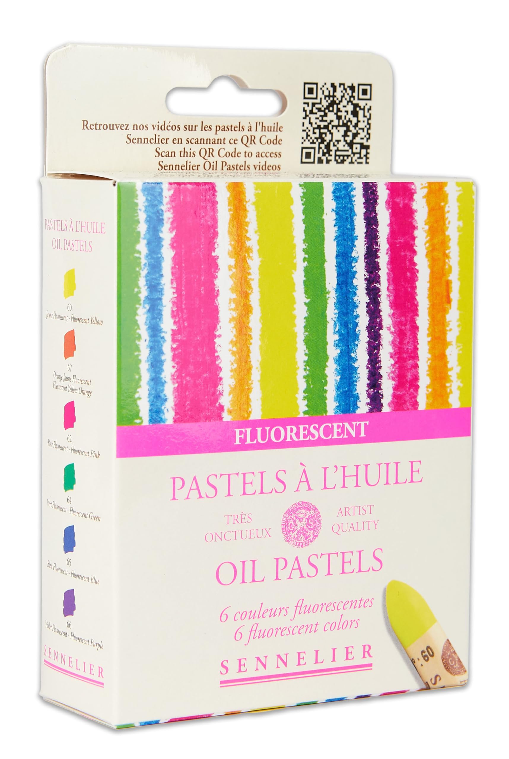 SENNELIER ETUI X6 PASTEL HUILE FLUORESCE