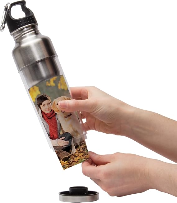 Thermo-Temp Photo Stainless Steel Water Bottle - Case of 24
