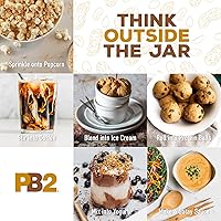 Vista 6 de PB2 Polvo de Mantequilla de Maní Pura - [Recipiente de 2 lb/32 oz] - Sin Azúcar Añadida, Sin Sal Añadida, Sin Conservantes Añadidos - 100%