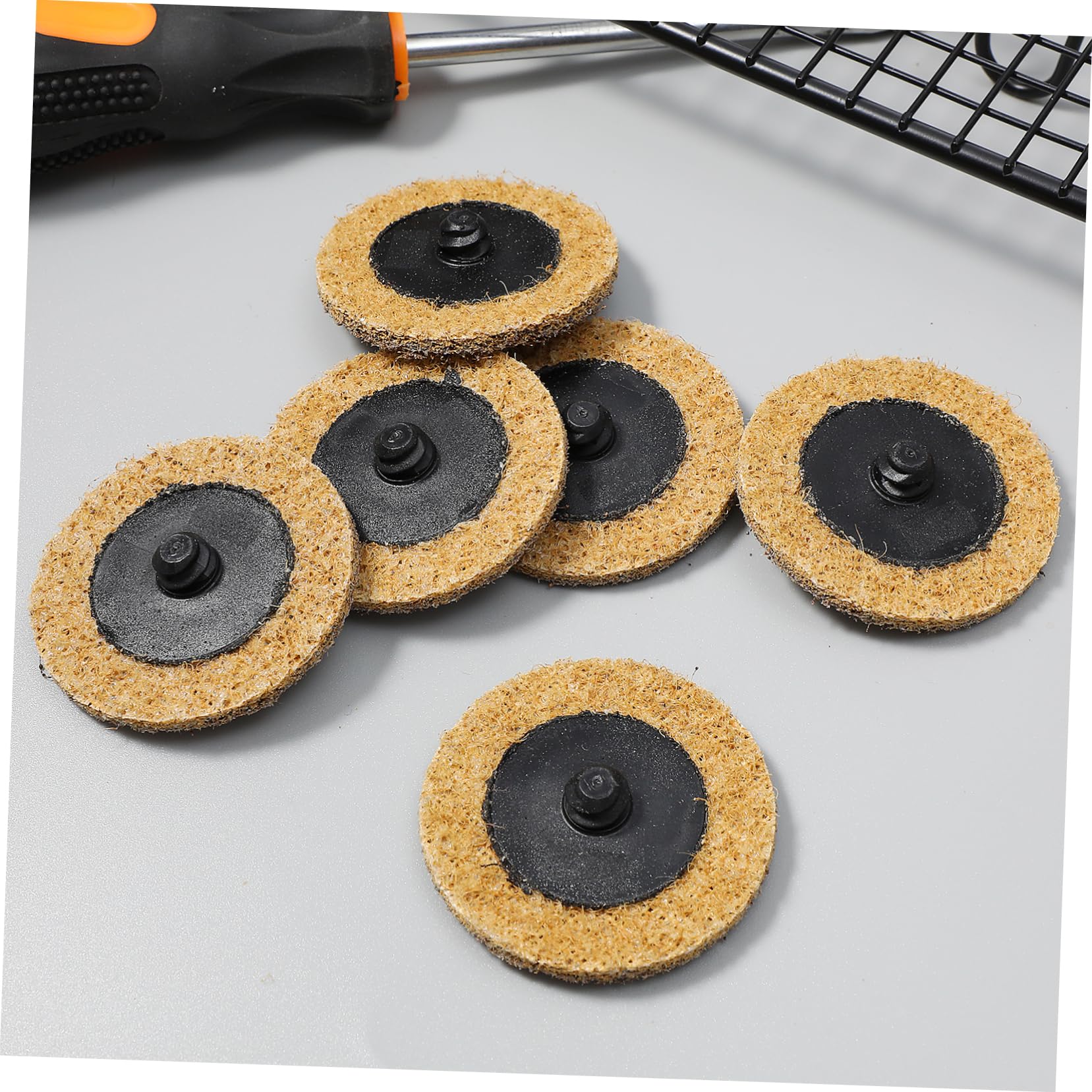 KICHOUSE Grinding Wheel 50 Pcs Sanding Discs Angle Attachments Sanding Grinding Wheels Paint Stripper for Metal