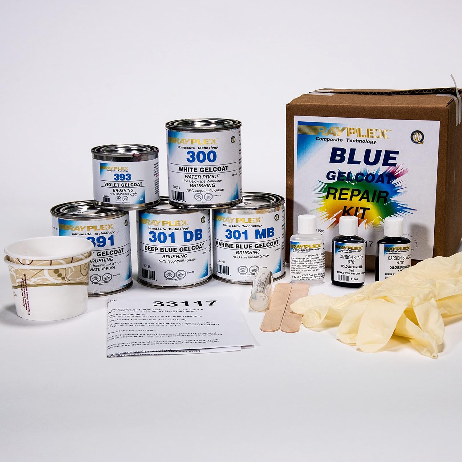 Blue Gelcoat Repair Kit Amazon.ca Sports & Outdoors