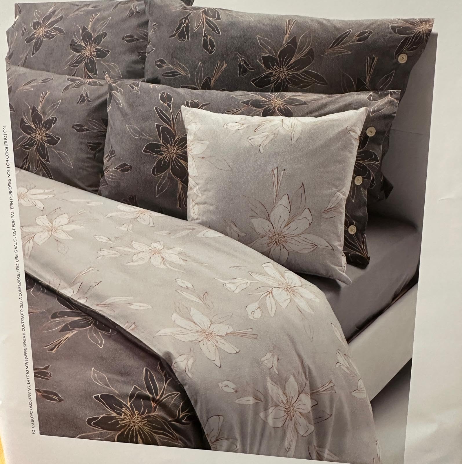 Complete Bedding Set in Pure Cotton High Quality Made in Italy