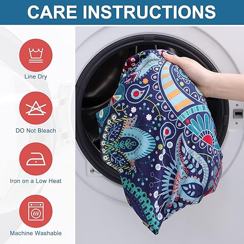 Miniatura 188 de Smiry Fundas de cojín de sofá con estampado, fundas de sofá elásticas y suaves para sofá, funda de sofá antideslizante lavable protector de muebles