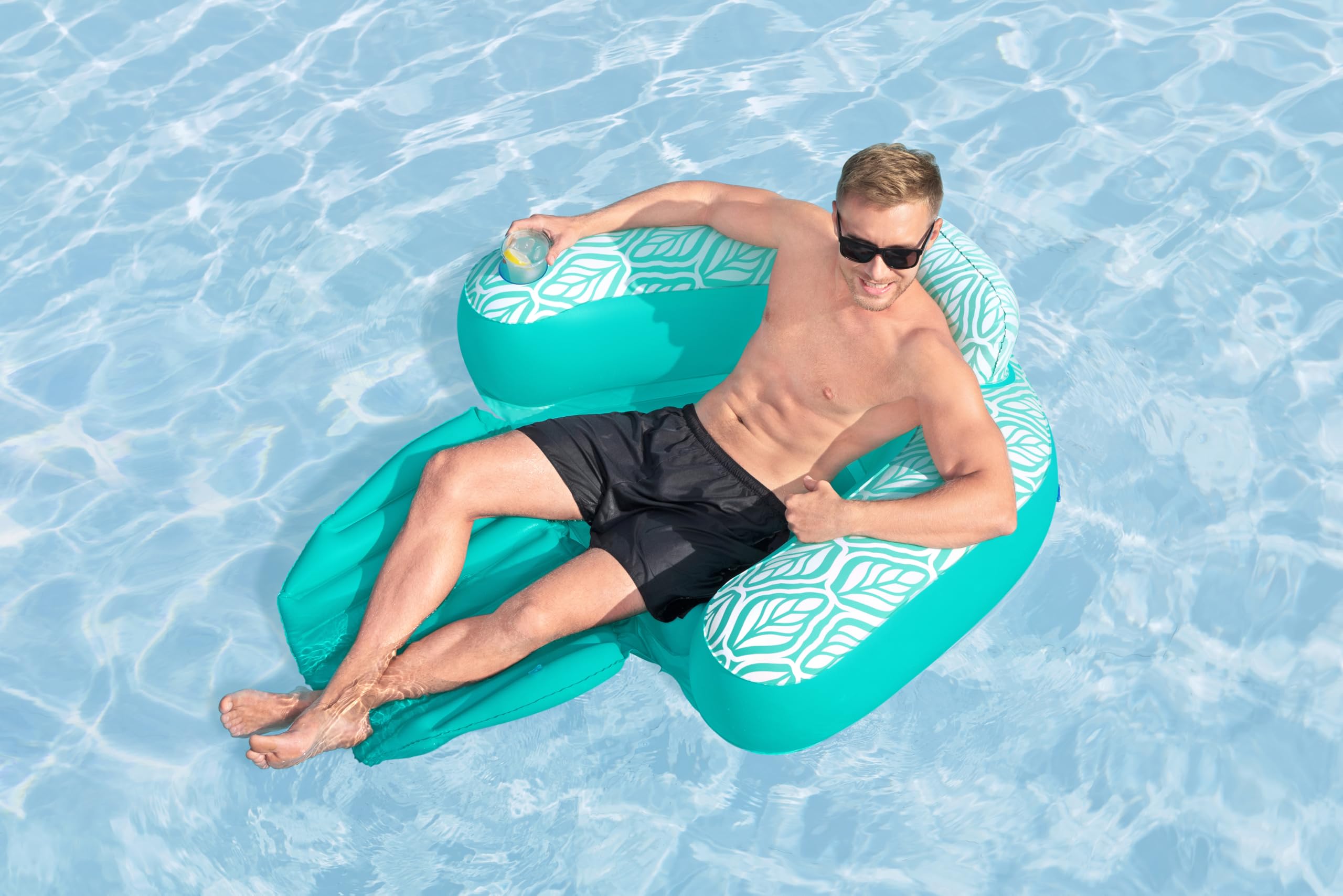 Bestway Poolsessel Comfort Plush Deluxe 145 x 120 cm