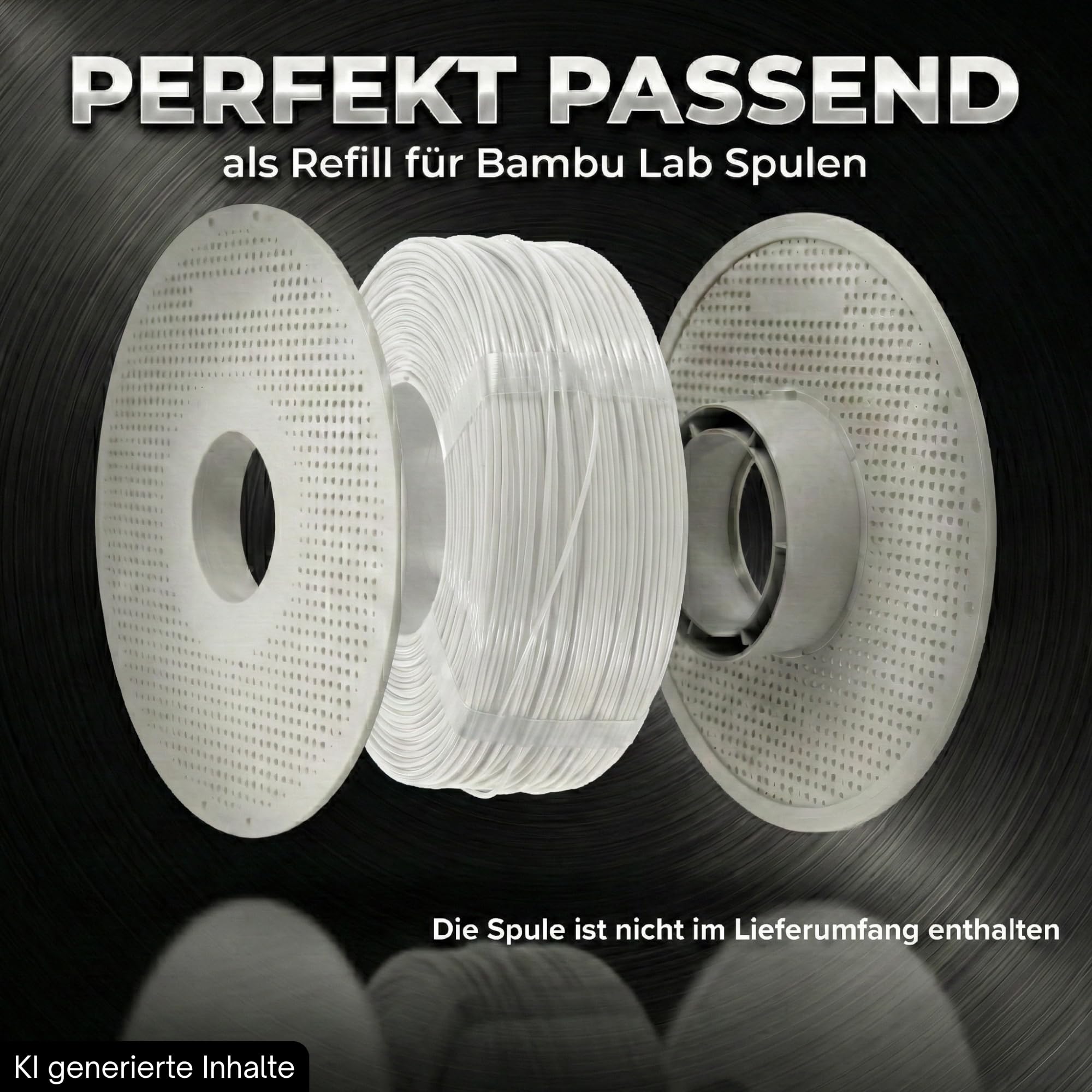 PET-G BASIC FILAMENT 1,75 mm wkład do Bambu Lab PETG z chipem RFID do drukarek 3D AMS Bambulab akcesoria biały 30106