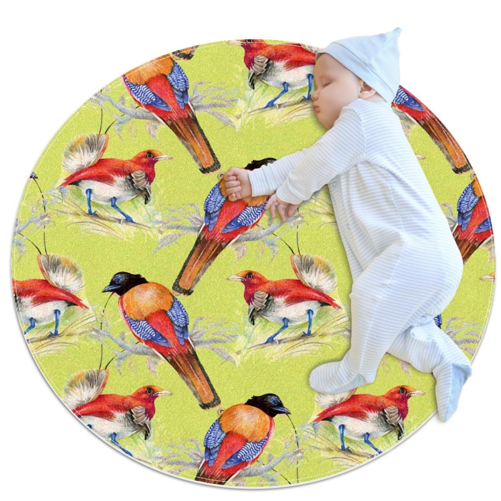 Tapis de salle de bain antidérapant rond 1m pour éviter les glissades