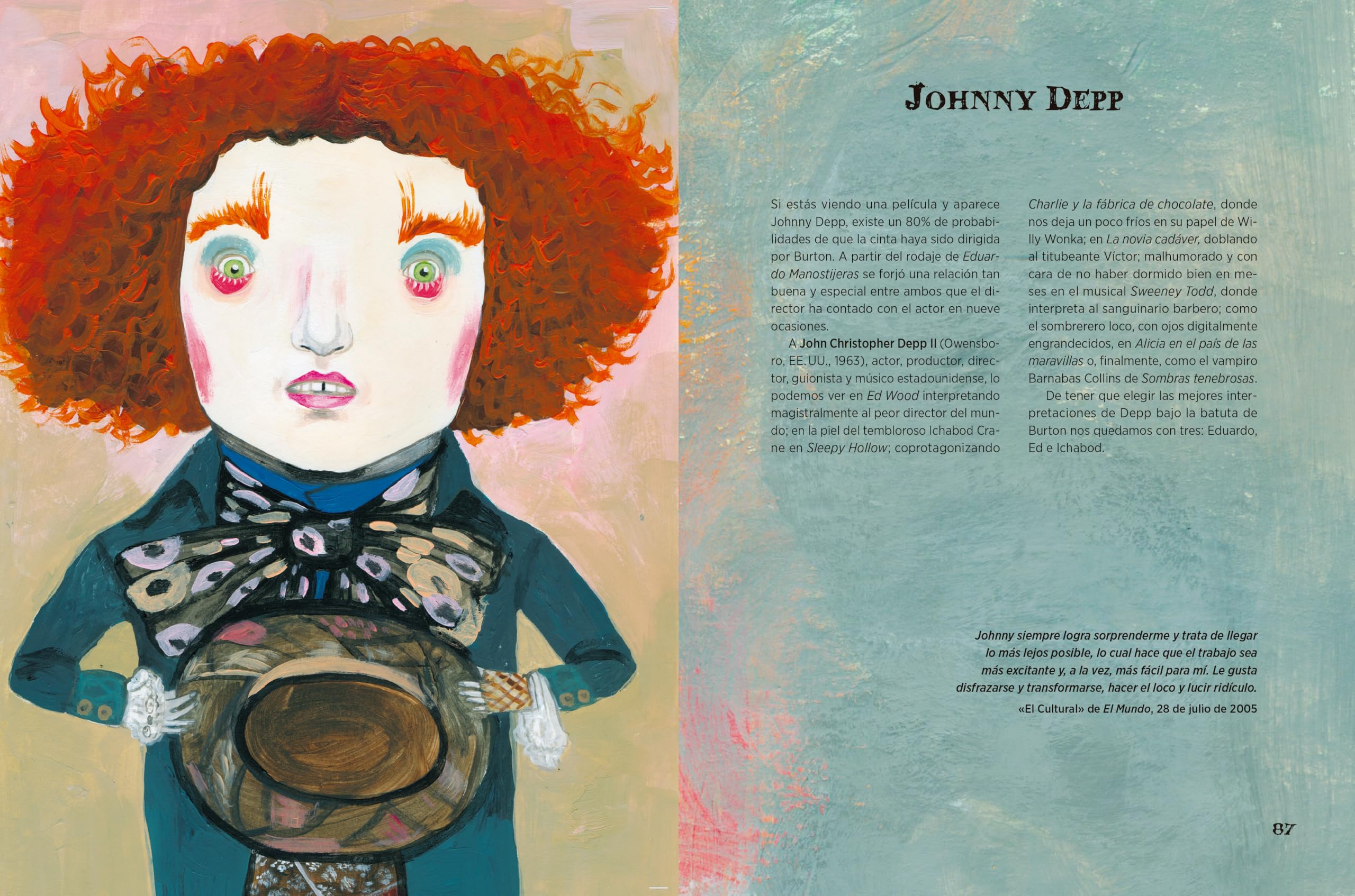 El universo Tim Burton: Viaje ilustrado a la maravillosa fábrica de seres peculiares (Ilustración)