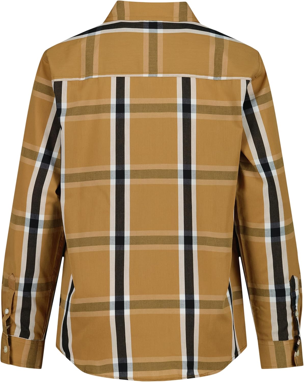 Nautica Boys Long Sleeve Woven Button-Down Shirt, Comfortable, Classic Fit - Image 3