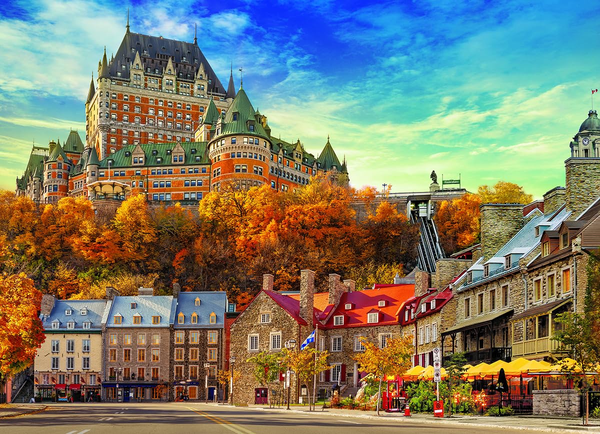 Eurographics EG60005809 Quartier Petit Champlain Puzzle, Various, 48 x 68 cm - Image 2
