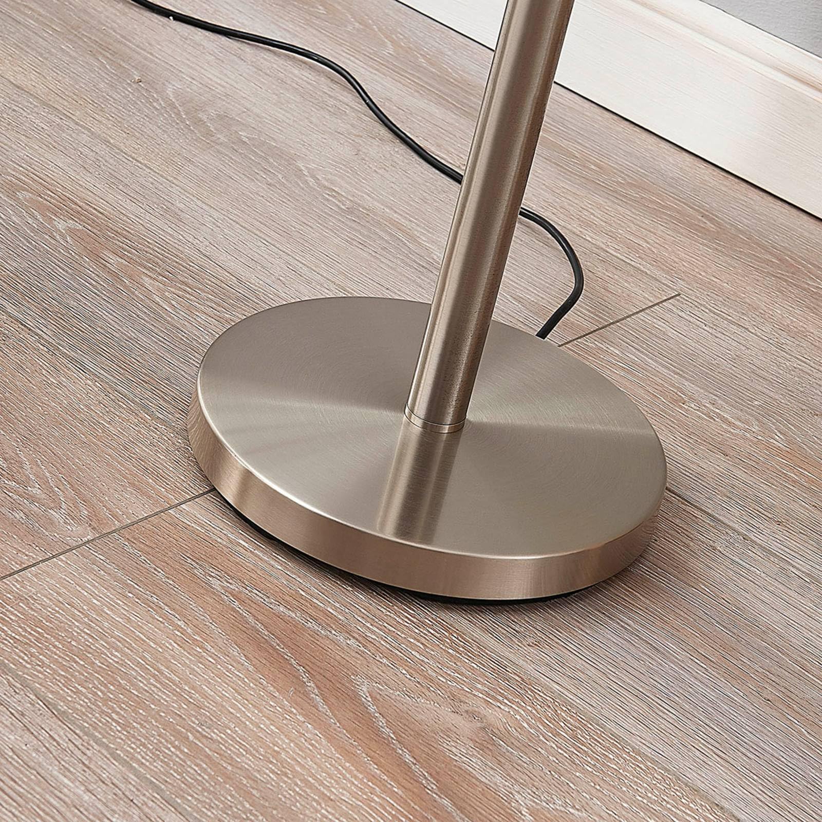 Lindby Lampada da terra (Moderno) colore Grigio, in Metallo ad es. Soggiorno & Sala pranzo lampada pavimento