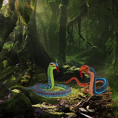 Miniatura 3 de YOHAKI Juguete de peluche de serpiente, 59 pulgadas, grande, lavable, de imitación de peluche, suave y lindo, regalo para niños y niñas, regalo de