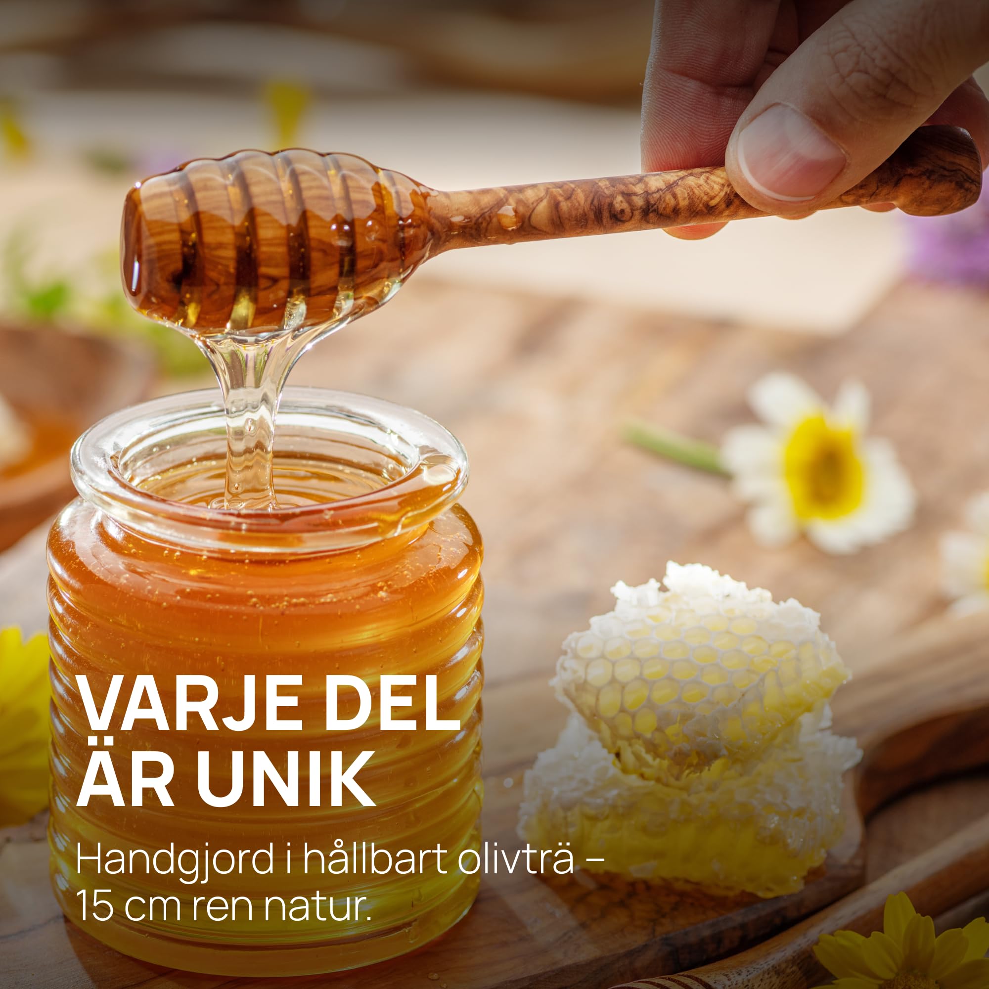 Cuillère à Soupe Schwertkrone Bois D'Olivier Et Acier Inoxydable 18/10 - Élégance Naturelle