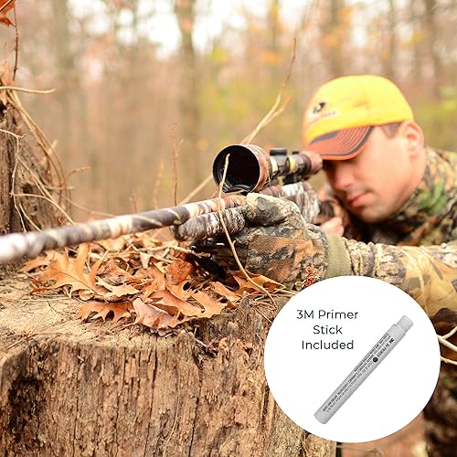 Miniatura 2 de Hunter Mossy Oak Gun Camo Kit - Piel de pistola, piel de alcance, barra de imprimación - S Blaze (Rifle),Blaze (escopeta),Bottomland