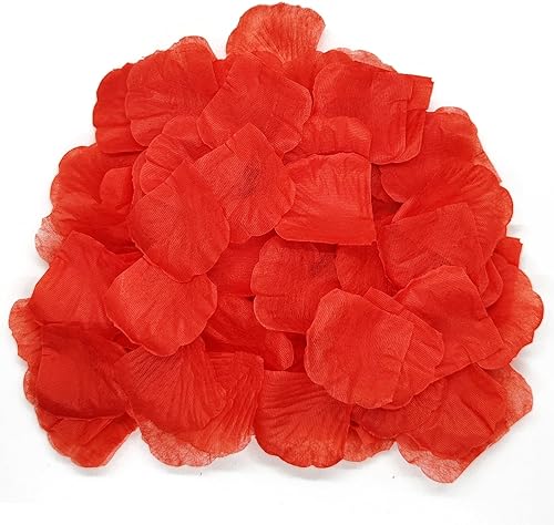 Vista 71 de JHFGJGH 500 exquisitos pétalos de rosa negros, pétalos de rosa de seda con emulación, pétalos de flores artificiales para noches románticas, bodas