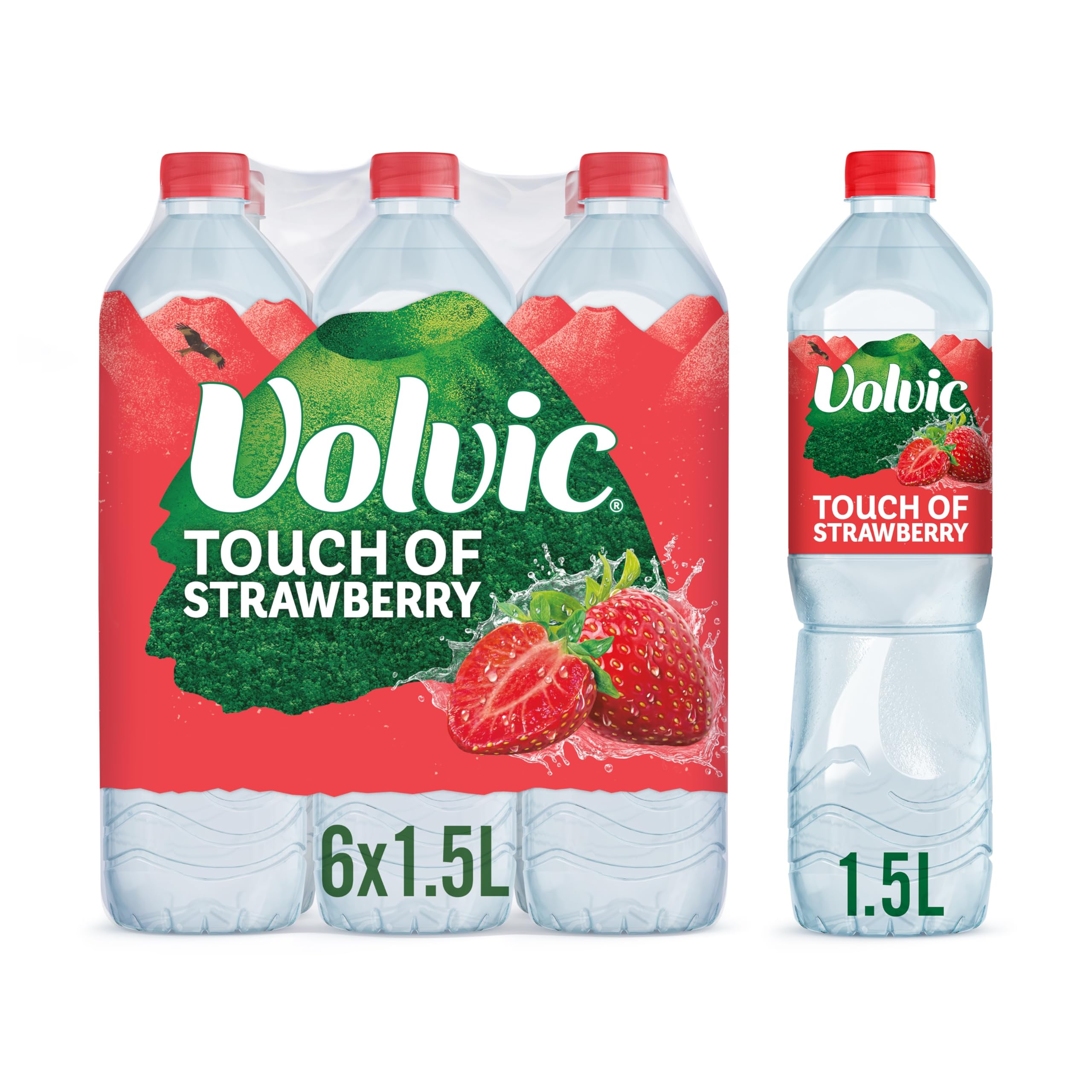 Volvic Light Touch Of Fruit Strawberry