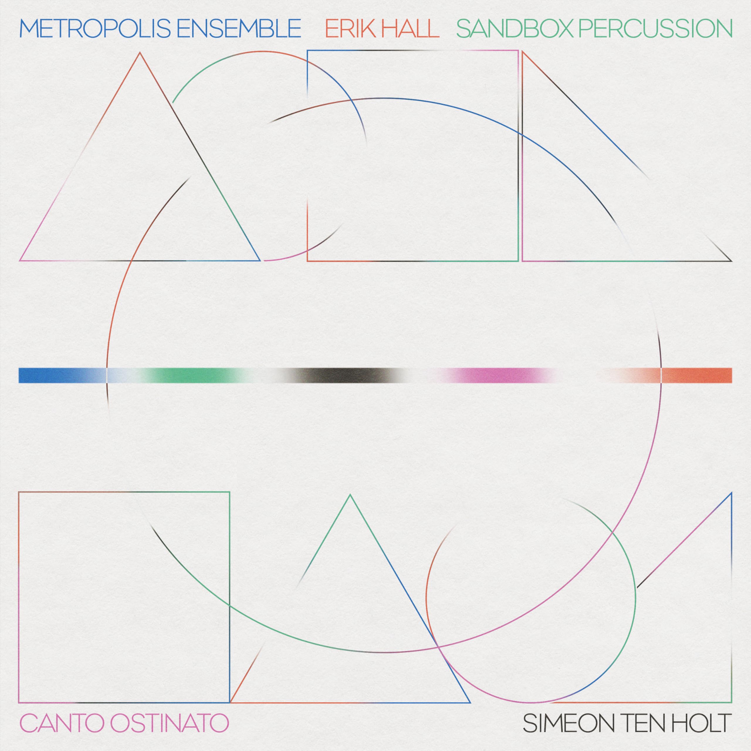 METROPOLIS ENSEMBLE/ERIK HALL/SANDBOX PERCUSSION - Canto Ostinato - Vinyl (LP)