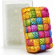 Cover silicone mold for soap making and other crafts
