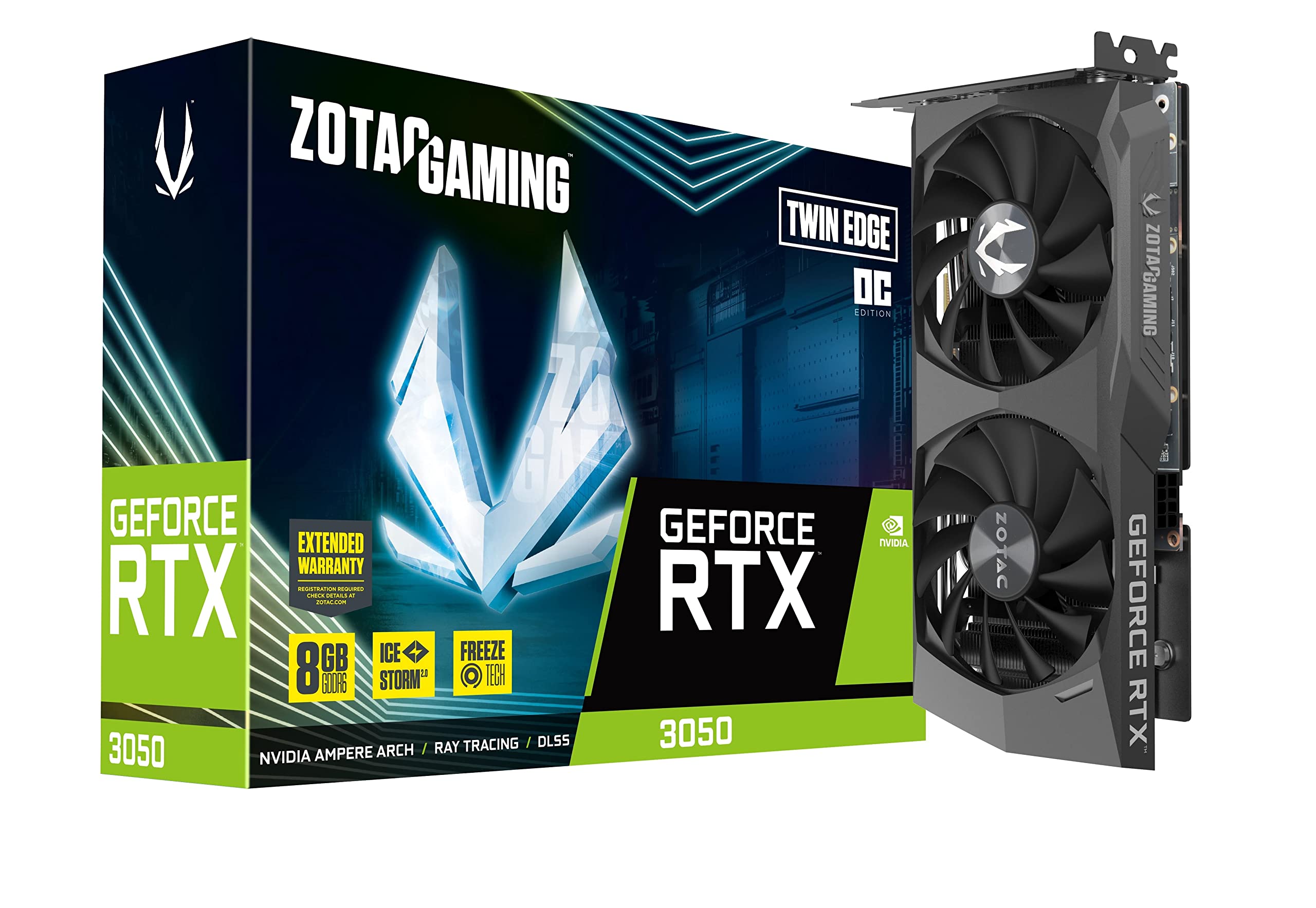 Amazon.co.jp: ZOTAC GAMING GeForce RTX 3050 Twin Edge OC Graphics