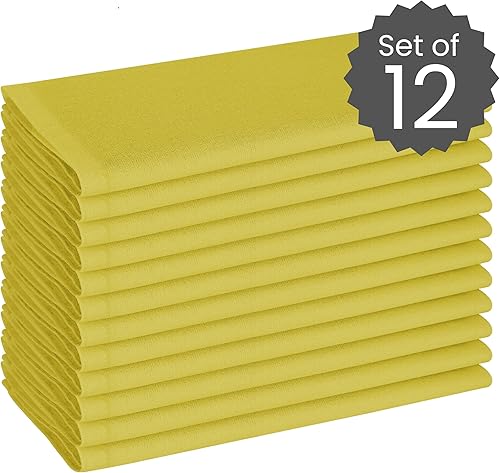 Miniatura 10 de Cotton Clinic Servilletas de tela  Servilletas de mesa perfectas para uso diario  Suave y duradero lavable  Ideal para fiestas, bodas, Navidad,