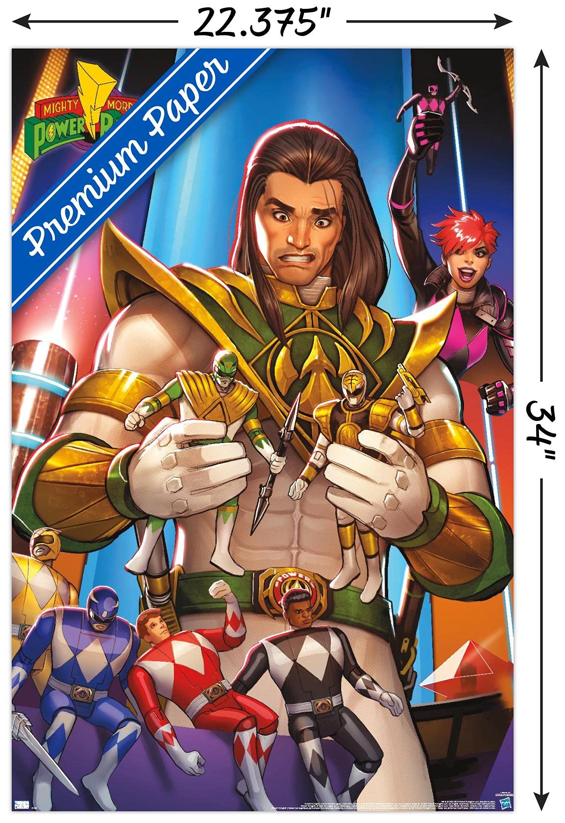 パワー ポスター Amazon.co.jp: パワーレンジャーズ - レトロウォールポスター : Home
