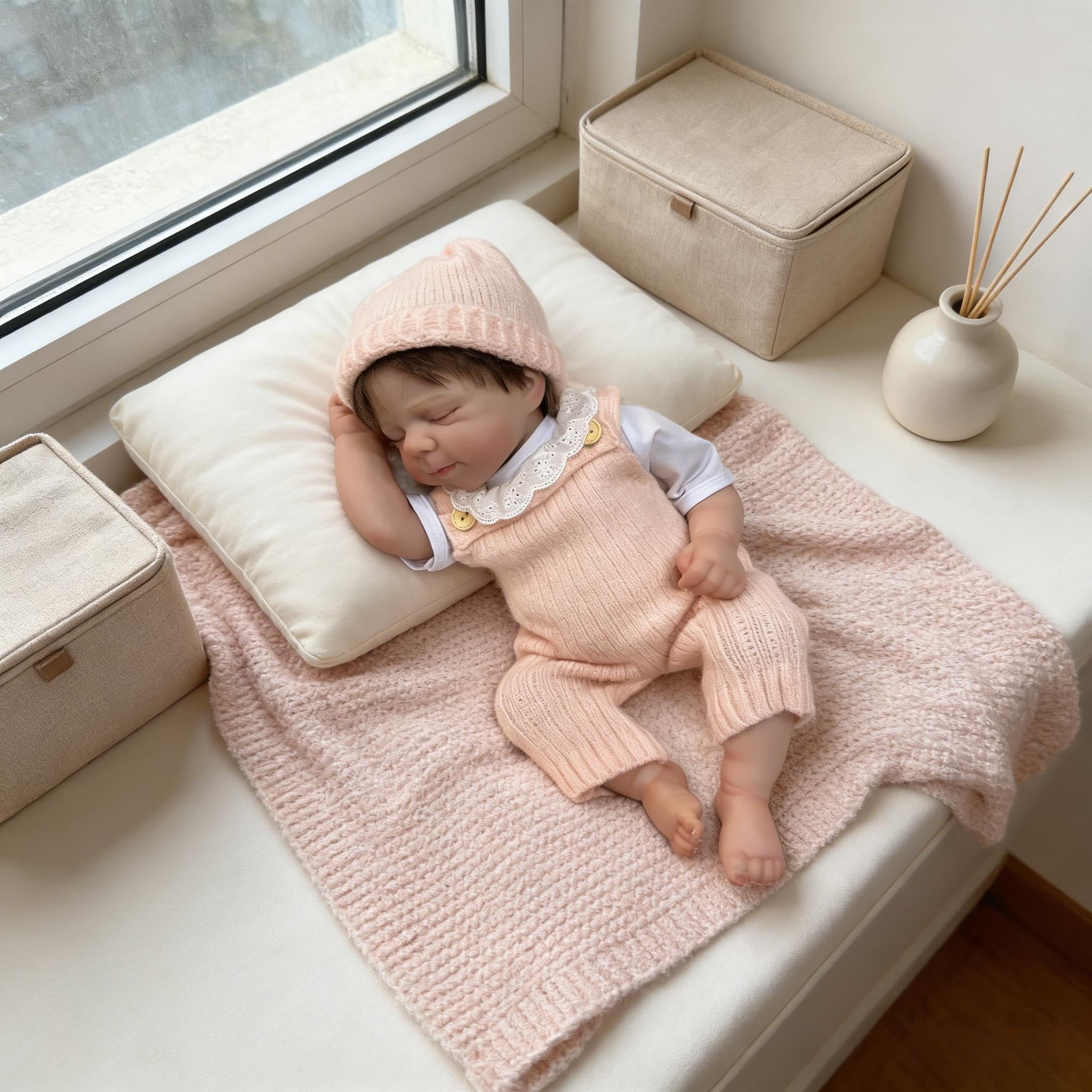 Realistyczne lalki Reborn Baby Dolls silikonowe na całe ciało, 45 cm, anatomicznie poprawne, lalka, dziewczyna, paskale, realistyczne, noworodki, lalka, miękka winyl, prawdziwe życie, Reborn