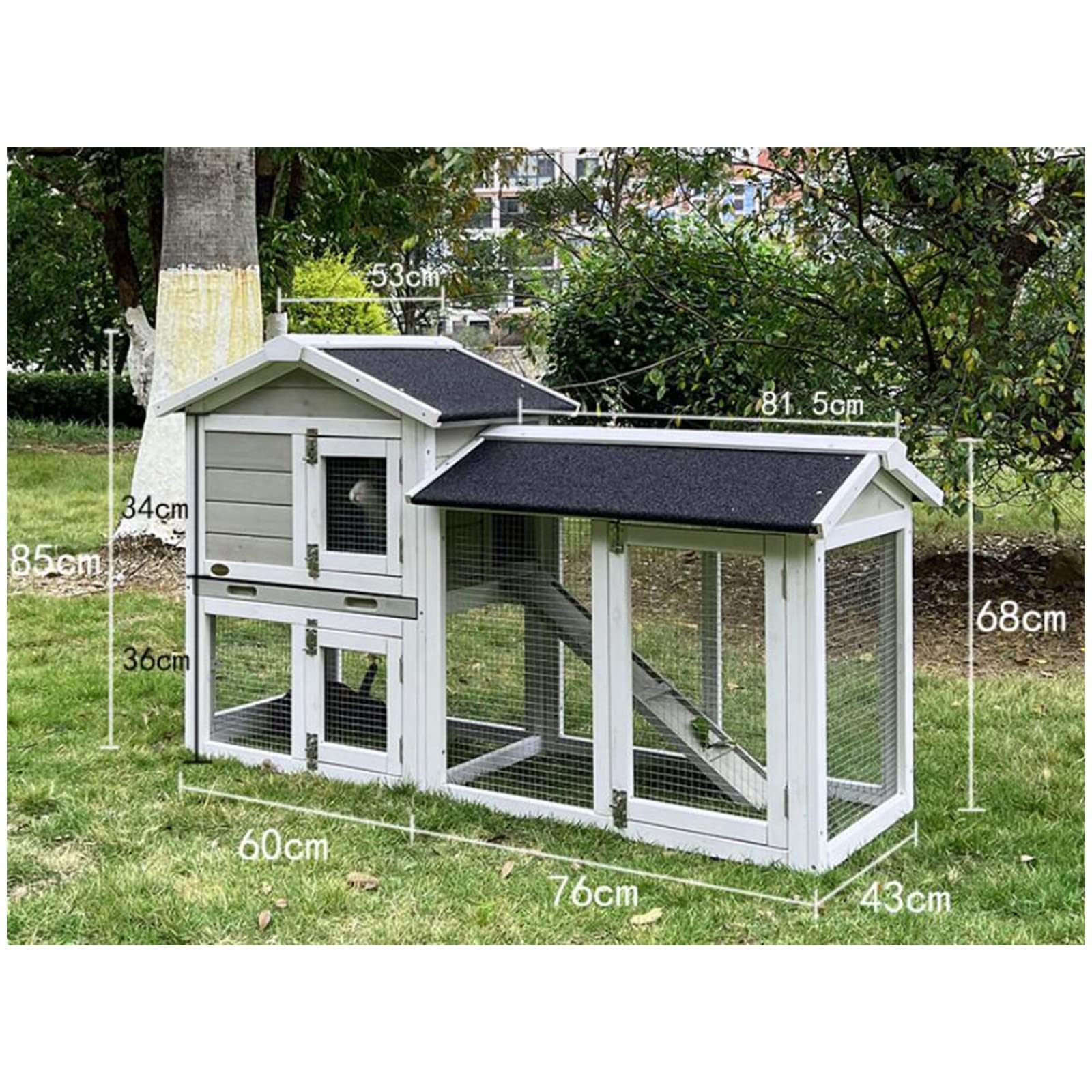 villa per gatti Gabbia for piccioni for gabbia for conigli con spazio allargato a doppio strato for villa for animali domestici Per interni